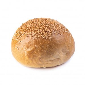 Bánh Mì Burger Mè Trắng